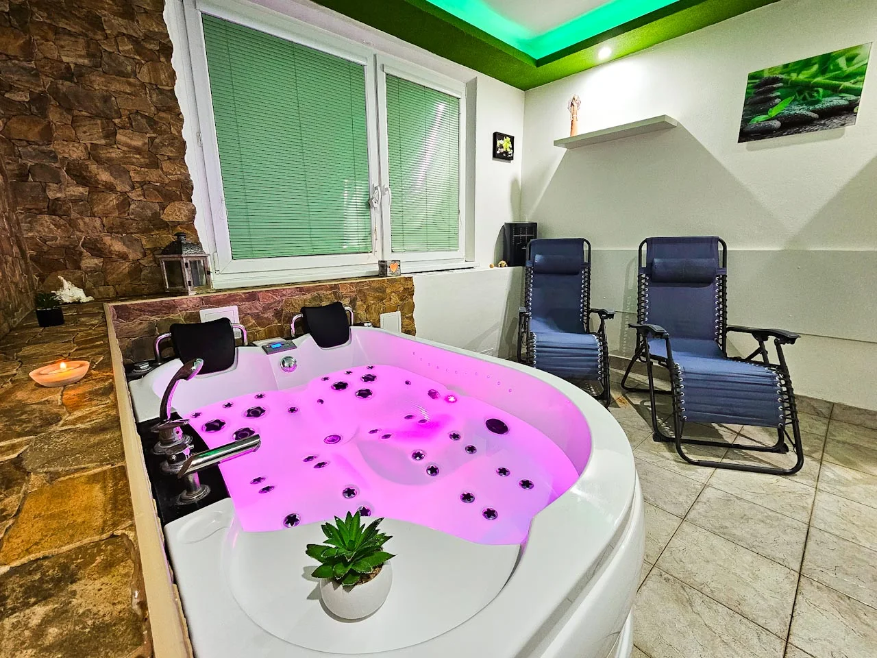 Priestory privátneho wellness Sauna YF Poprad