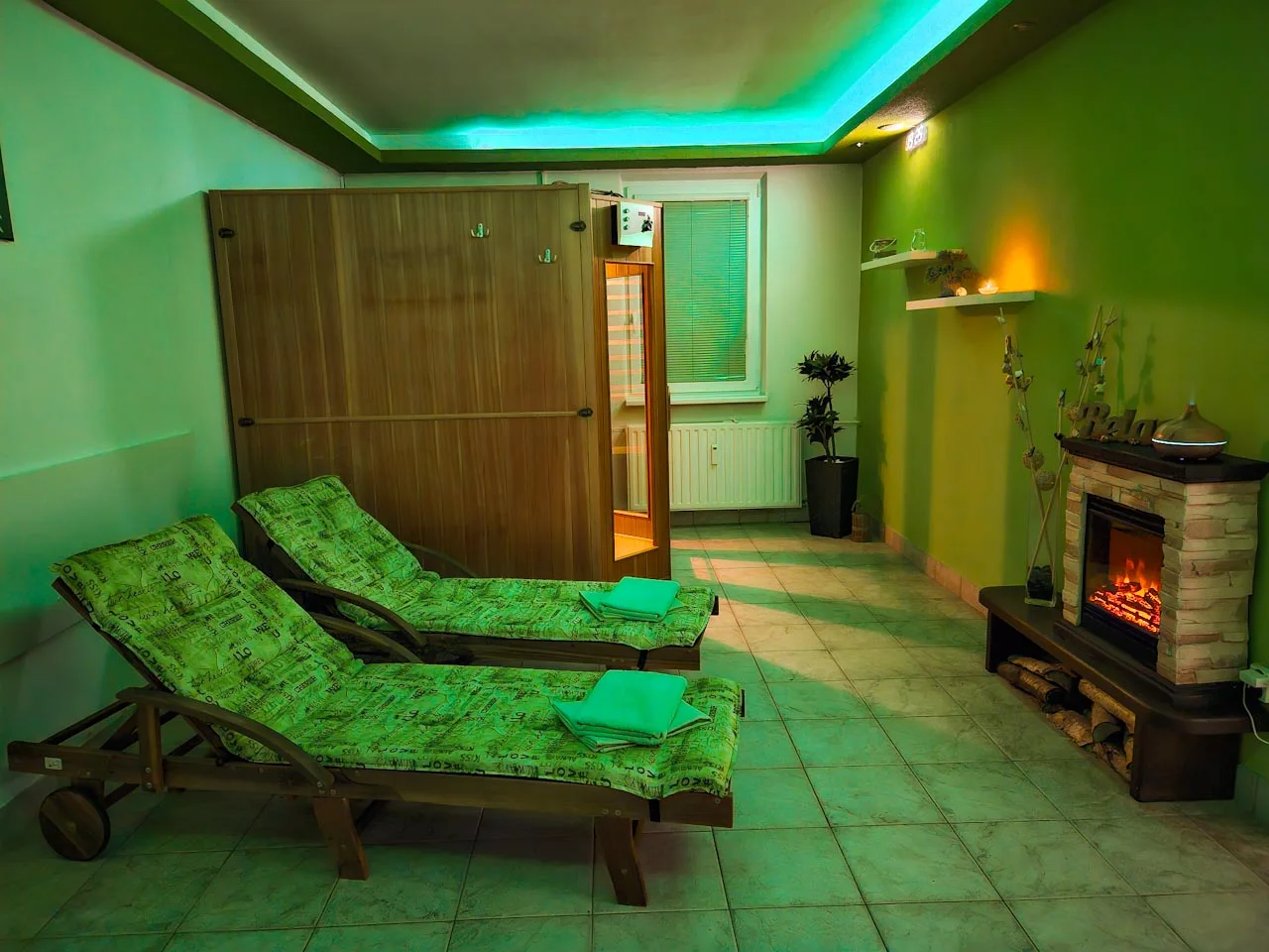 Priestory privátneho wellness Sauna YF Poprad
