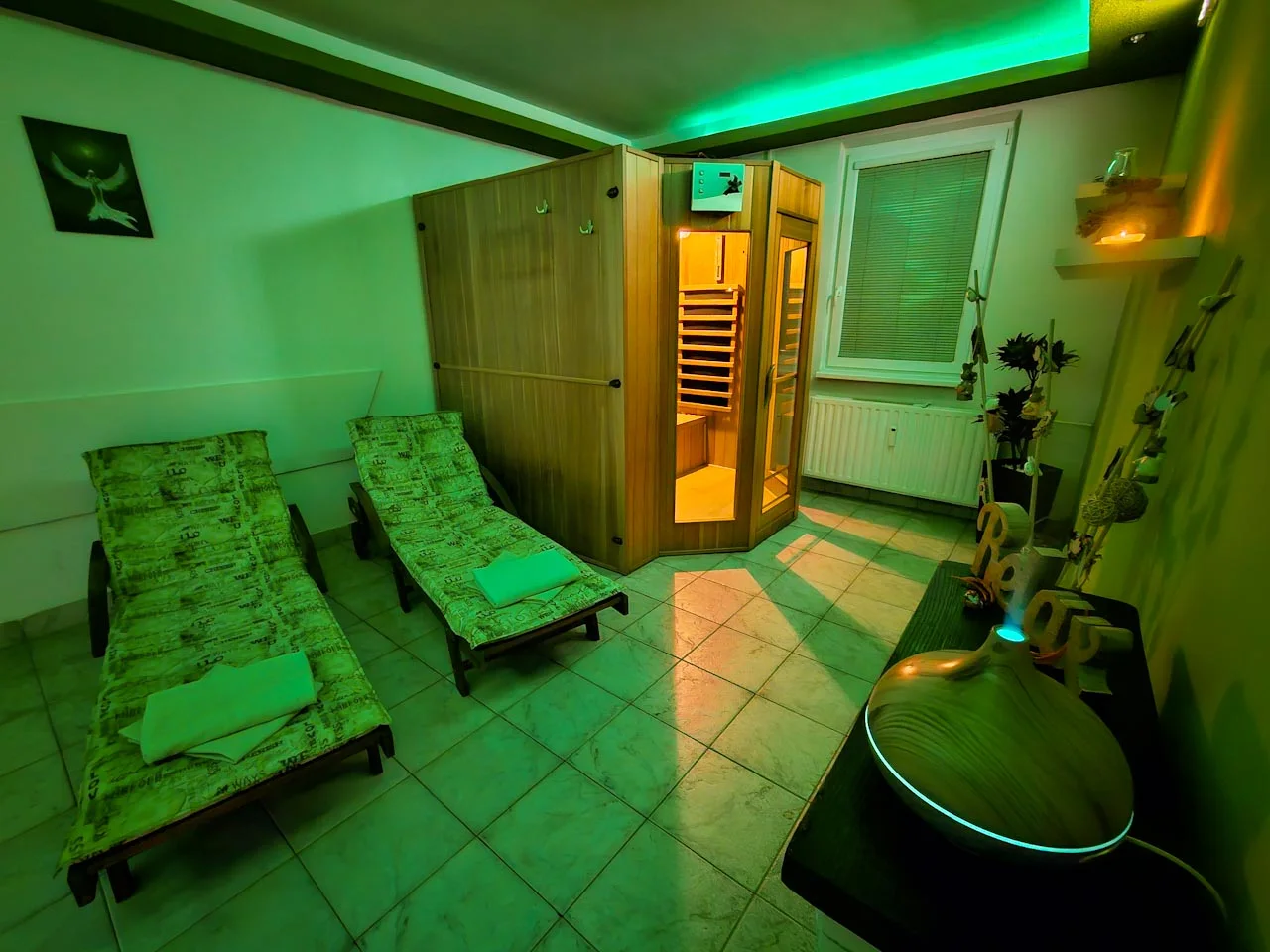 Priestory privátneho wellness Sauna YF Poprad