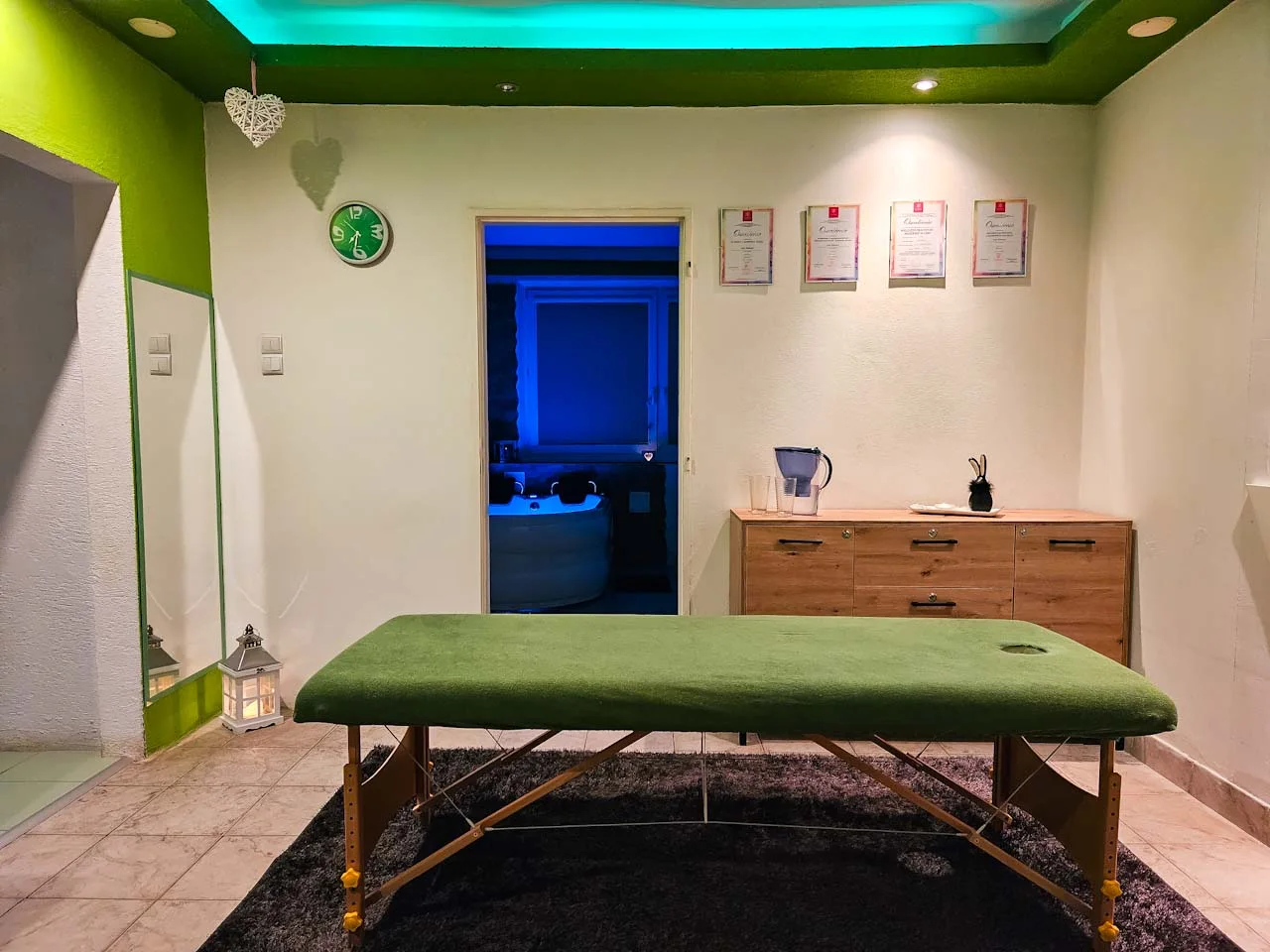 Priestory privátneho wellness Sauna YF Poprad